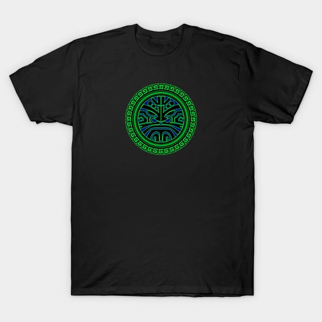 POLYNESIAN MASK 5B T-Shirt by GardenOfNightmares